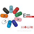 Portable Rainbow Nylon E Cig Accessories / Leather Zipper Bag / Ego Bag